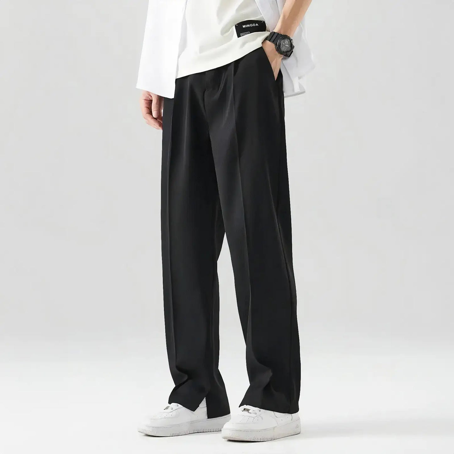 Straight Leg Trousers