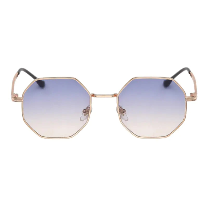 Vintage-Inspired Octagon Sunglasses