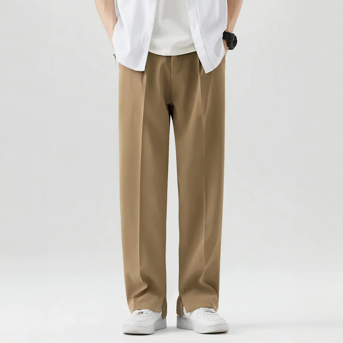 Straight Leg Trousers