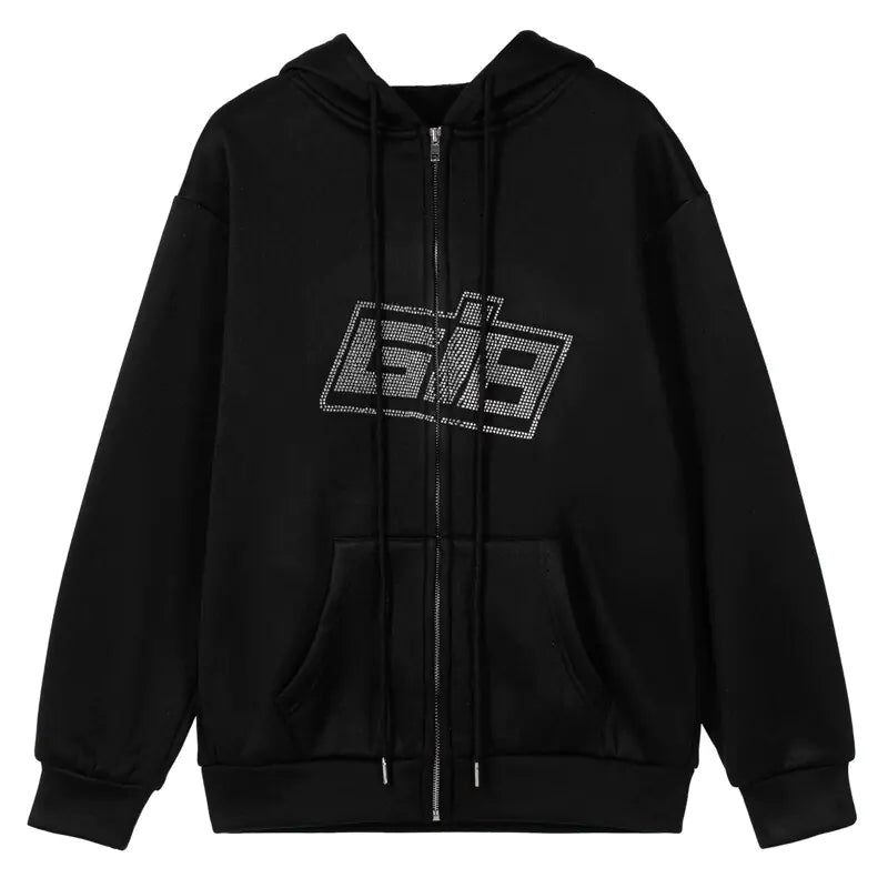 Dazzling Zip Up Hoodie