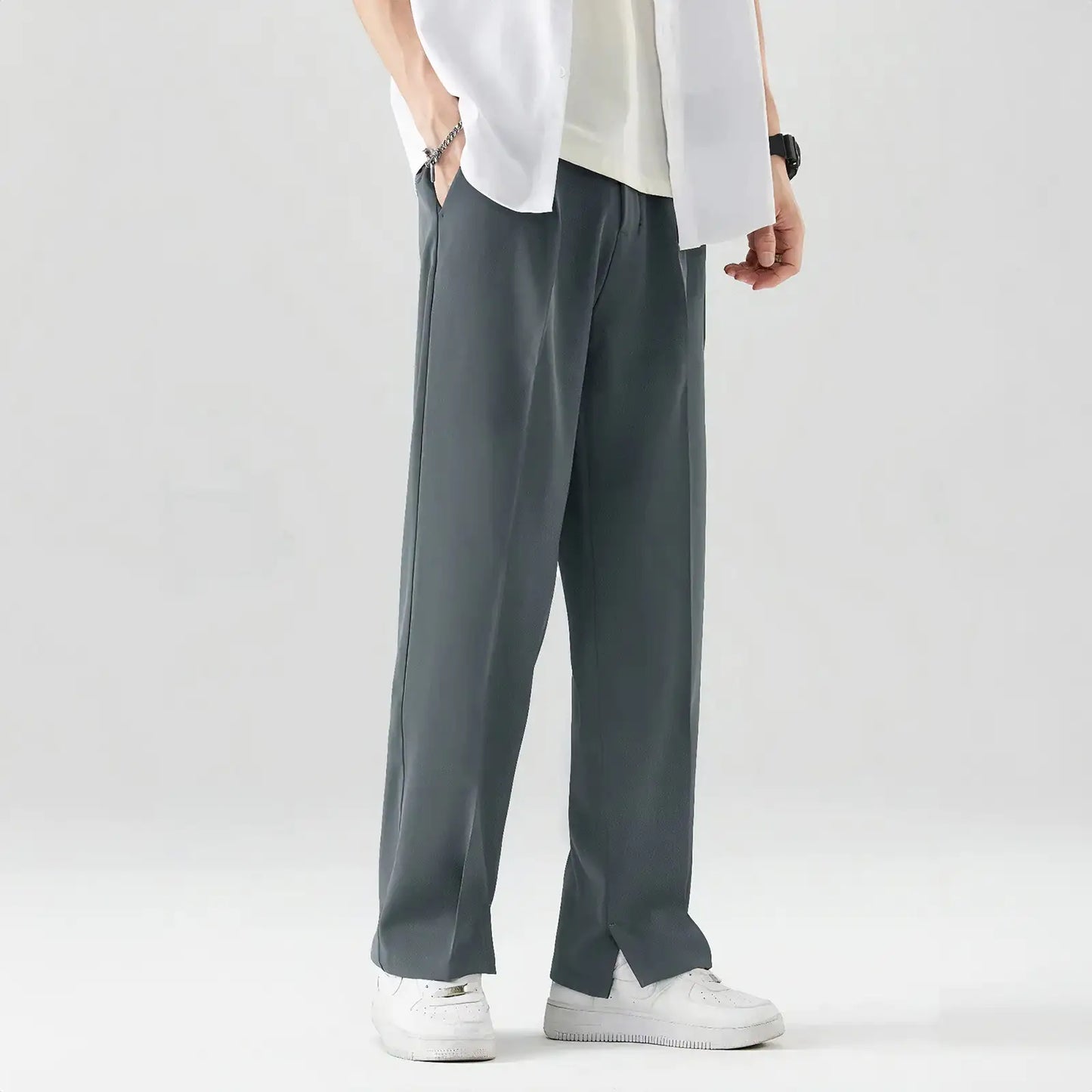 Straight Leg Trousers