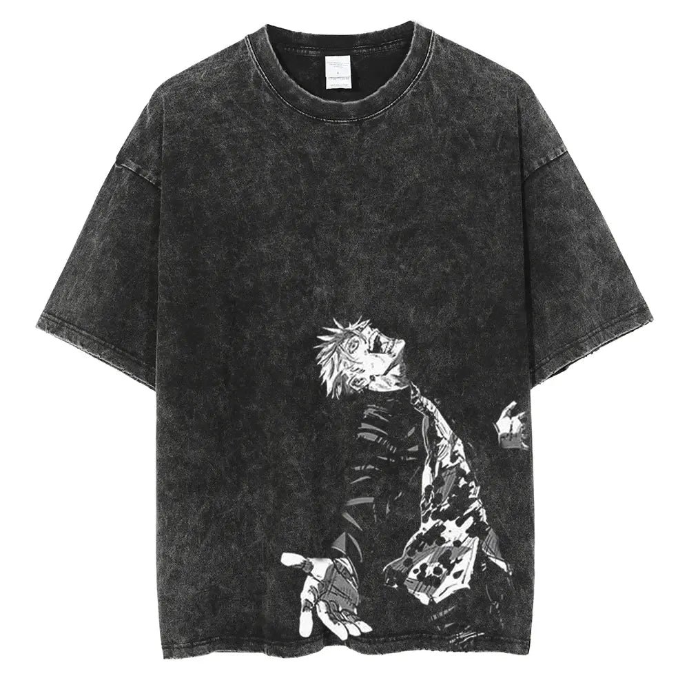 Anime Vintage-Washed Tee