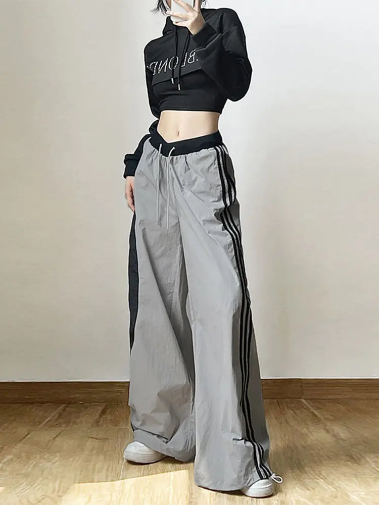 Wide-Leg Y2K Pants