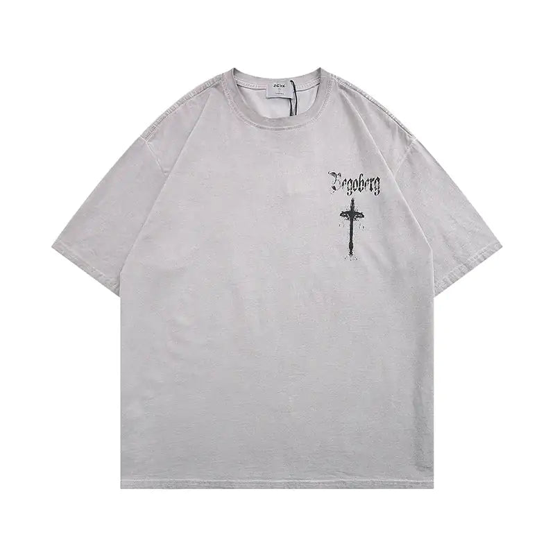 Oversized Cross Tee