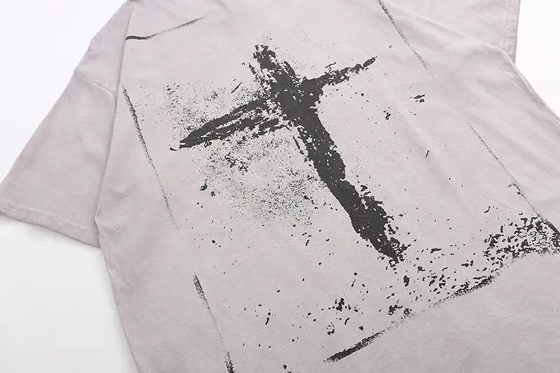 Oversized Cross Tee