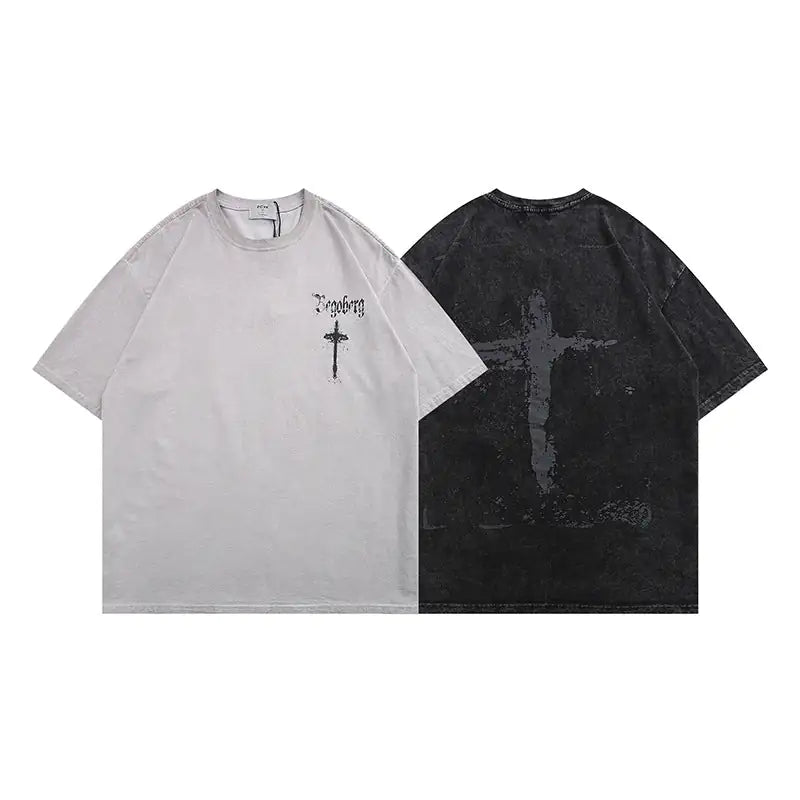 Oversized Cross Tee