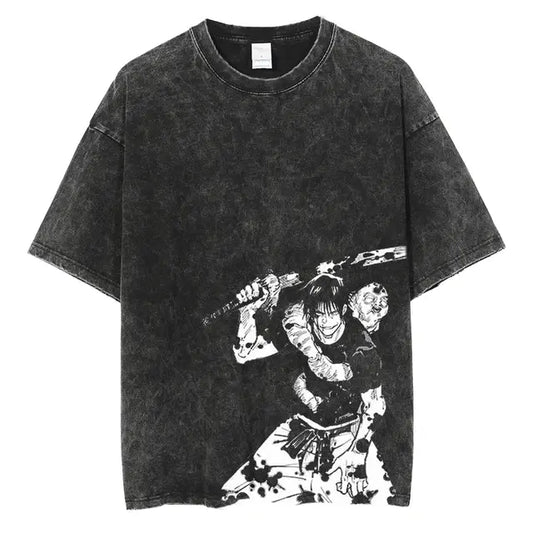 Anime Vintage-Washed Tee