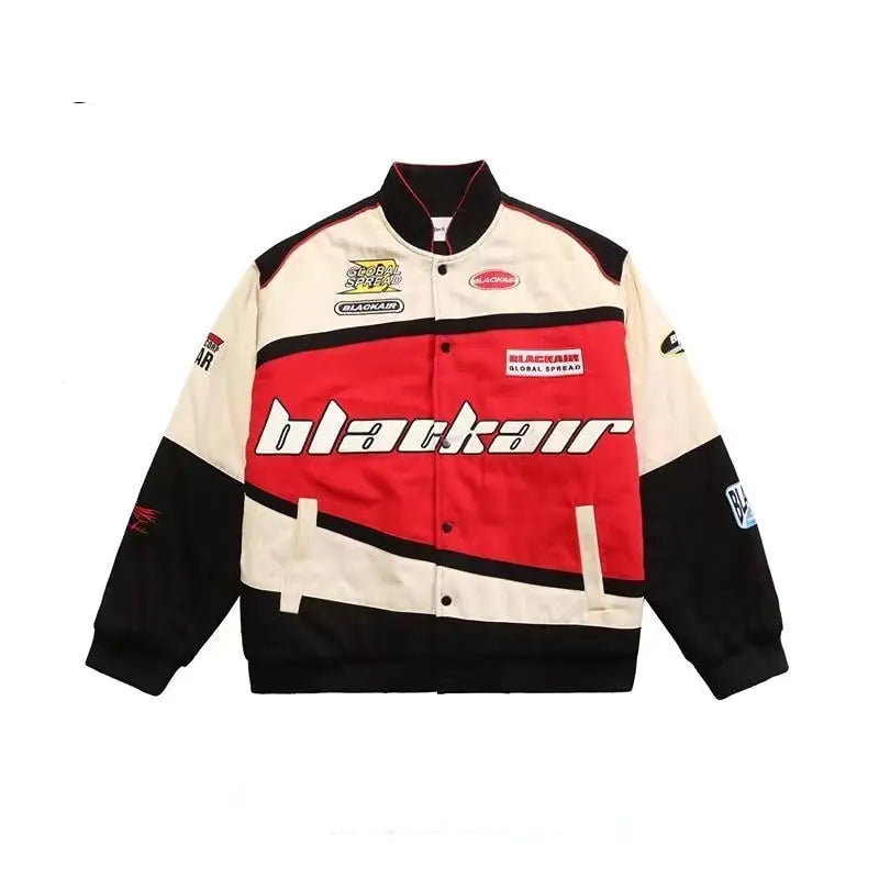 Red and Black Racing Inspired Jacket