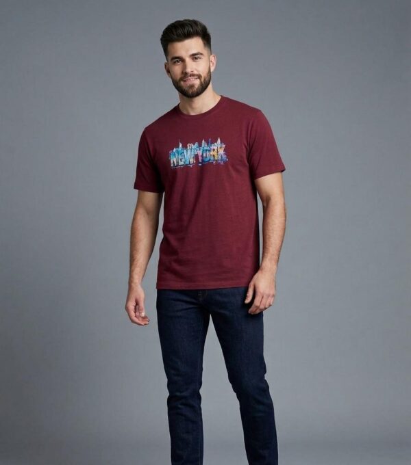 New York Skyline Graphic T-Shirt