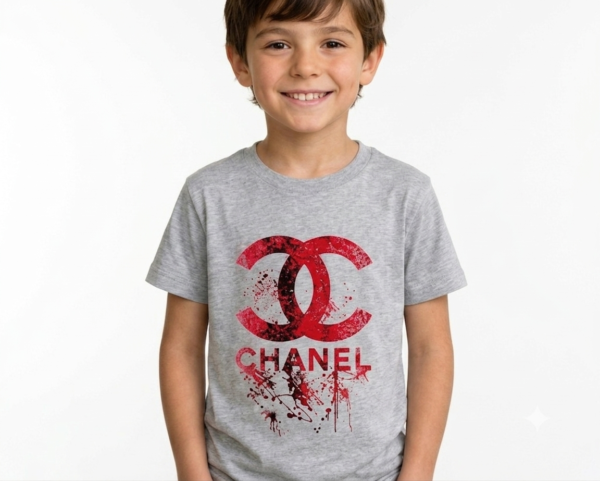 Kids CHANEL Graphic T-Shirt