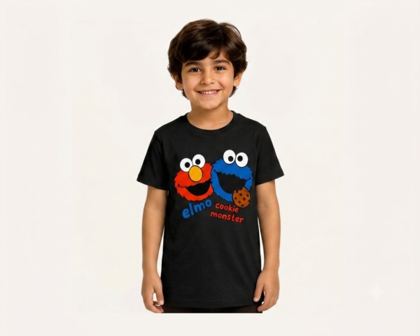Elmo & Cookie Monster Kids T-Shirt